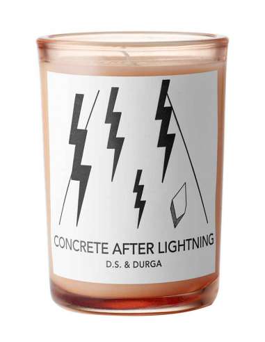 CANDLE CONCRETE AFTER LIGHTNING