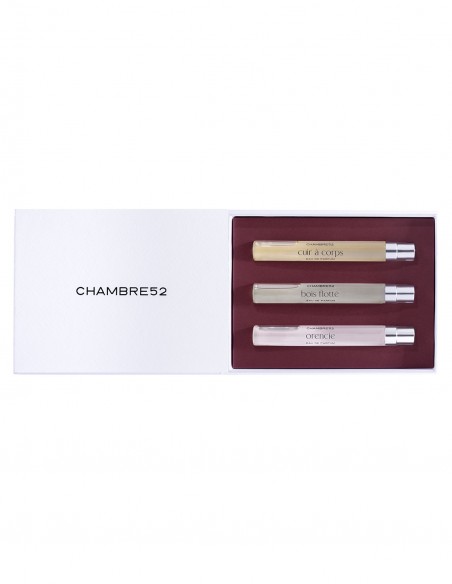 COFFRET DE VOYAGE PARIS 3x10ml - Chambre52 | Liquides Parfums